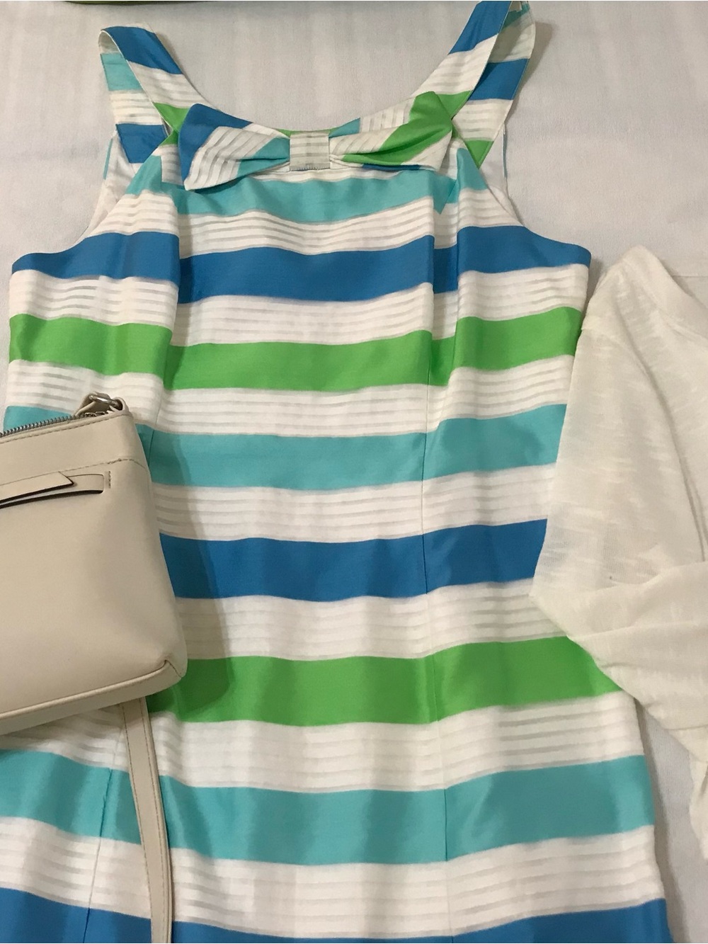 Lilly Pulitzer Henley Sleeveless Bow Dress Size 8